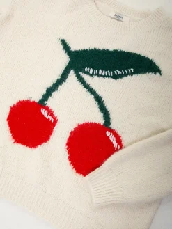 Camisola malha com cerejas