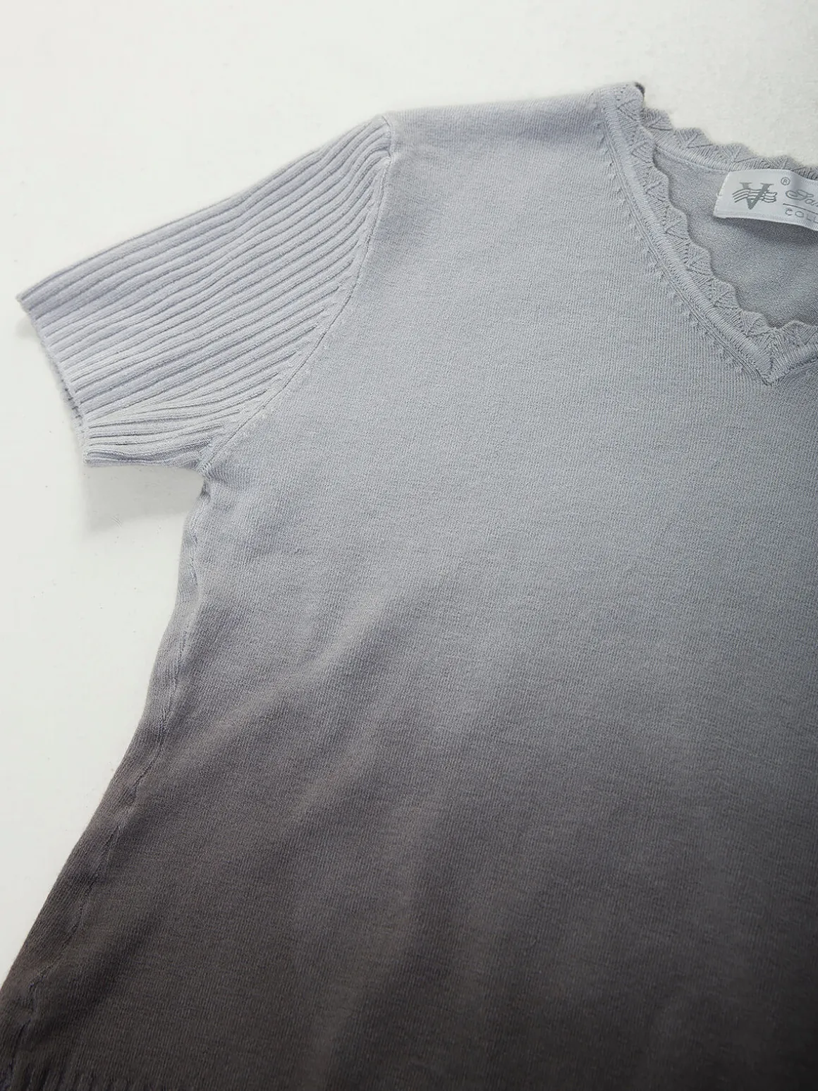 Camisola malha com degradê