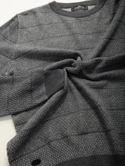 Camisola malha com estrutura