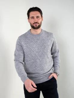 Camisola malha com padrão