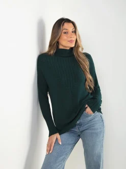 Camisola malha gola perkins