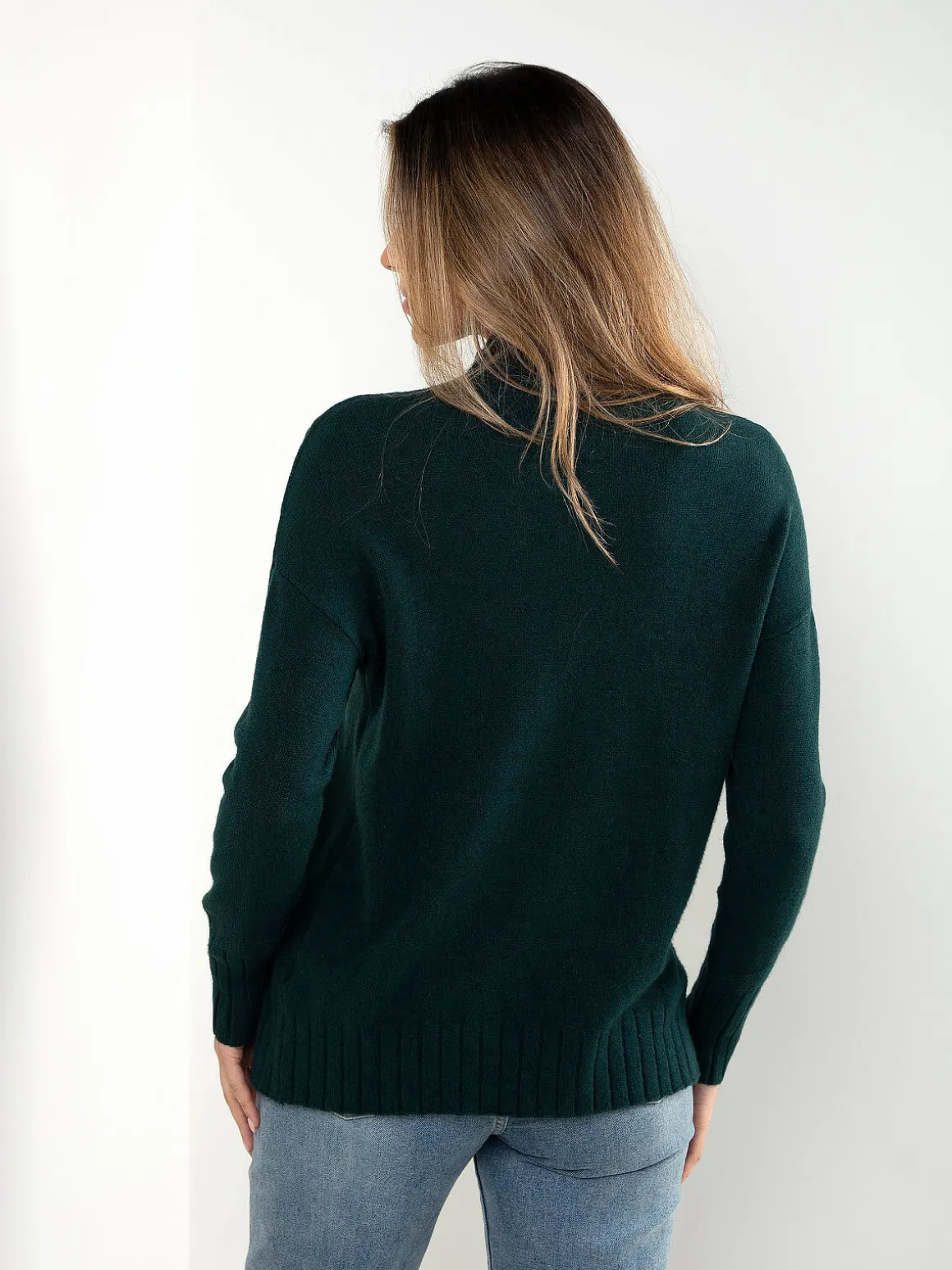 Camisola malha gola perkins