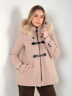 Canadiana fazenda capuz com pelo