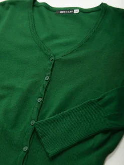 Cardigan com decote V