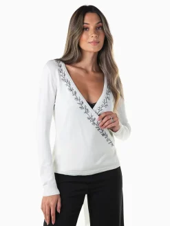 Casaco de malha trespasse