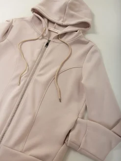 Casaco fato treino com capuz ajustável