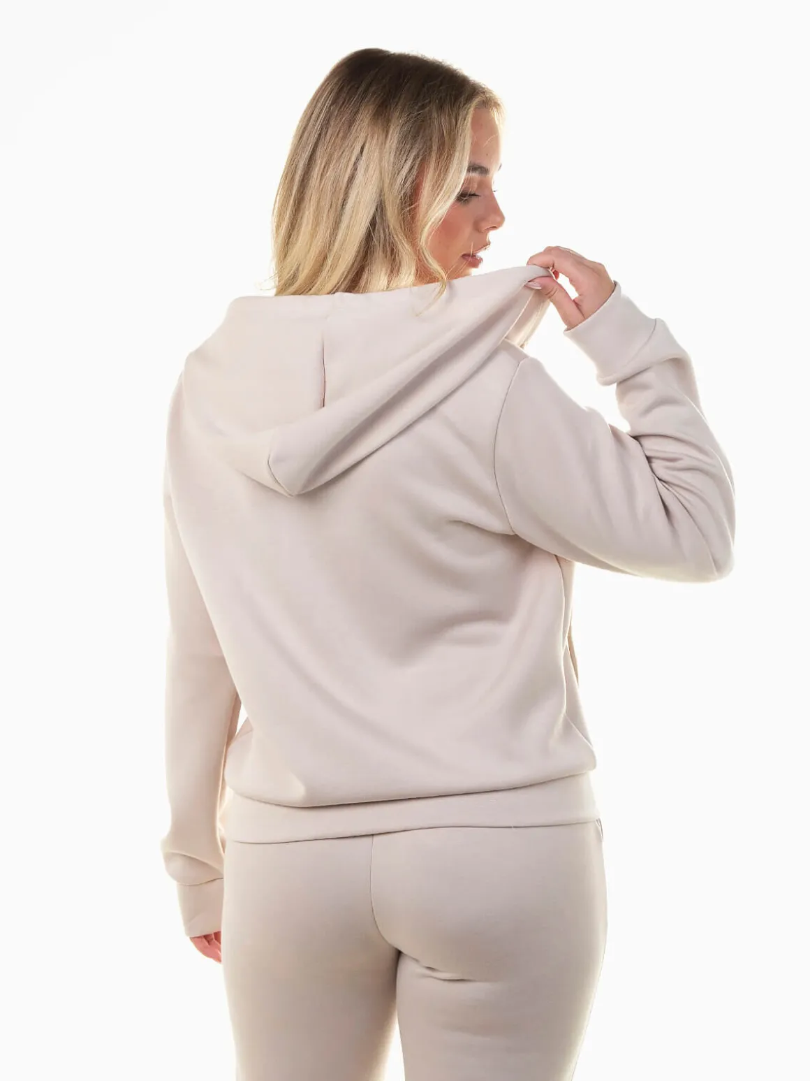 Casaco felpa desportivo com capuz