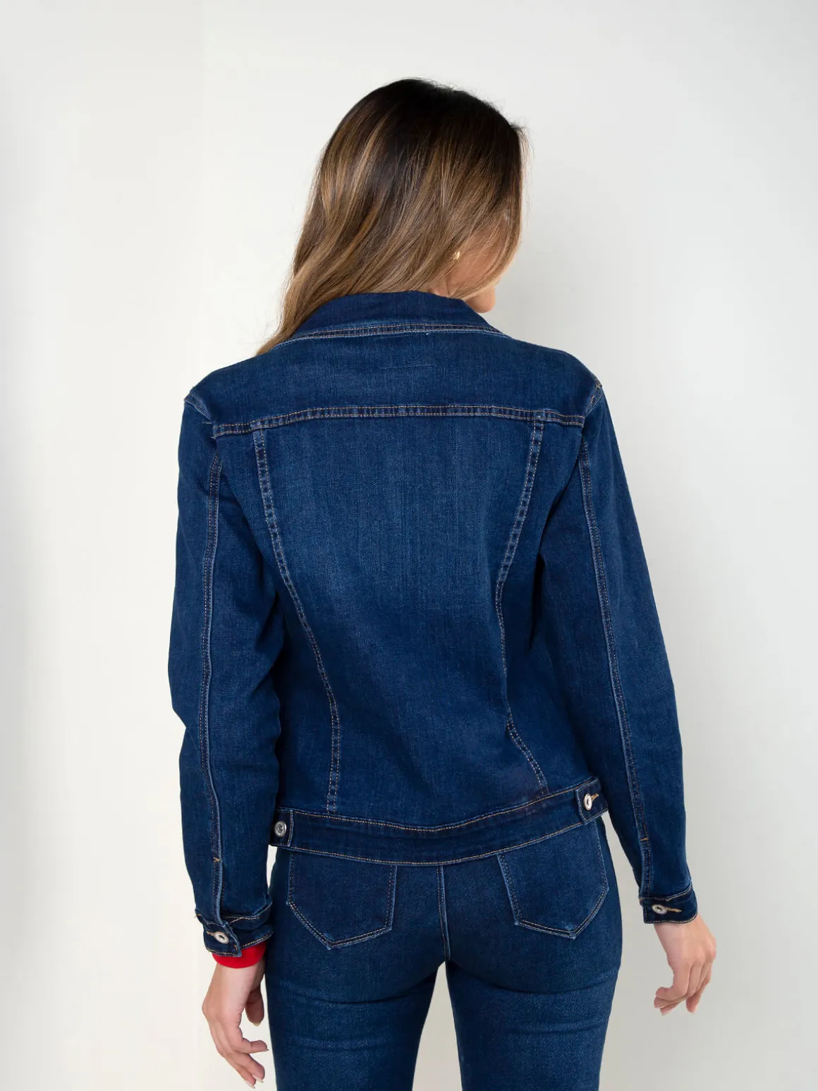 Casaco ganga azul escuro