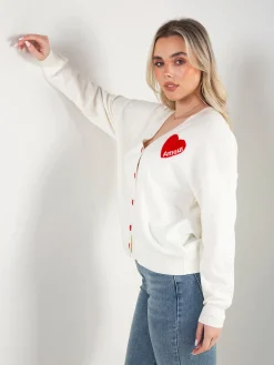 Casaco malha com coração