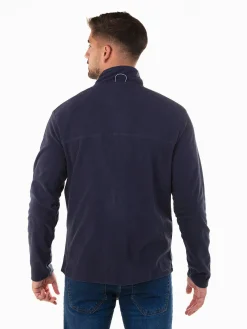 Casaco polar com bolsos