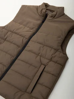 Colete acolchoado impermeável