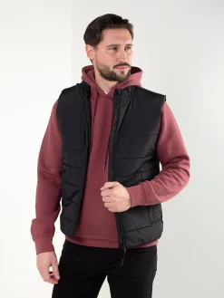 Colete acolchoado impermeável