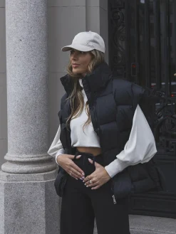 Colete acolchoado oversize