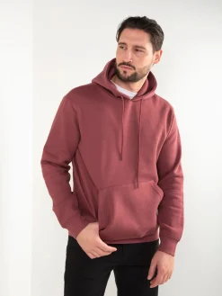 Hoodie básica com bolso canguru