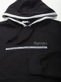 Hoodie estampada com bolso