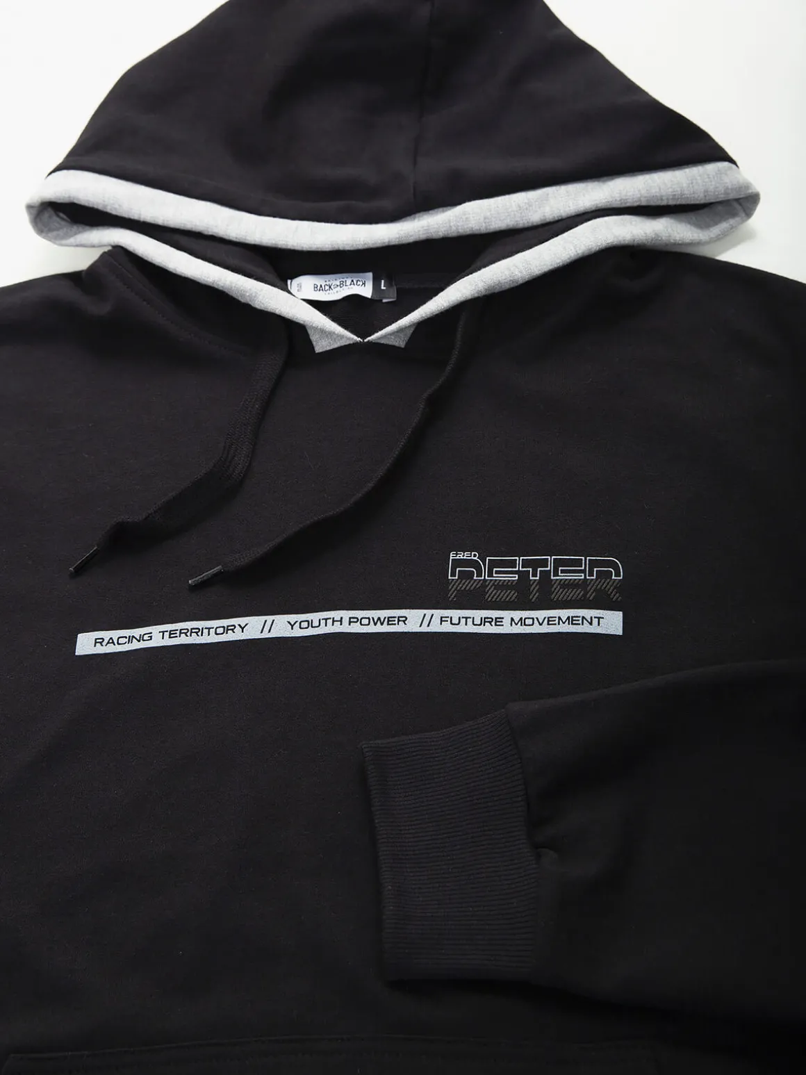 Hoodie estampada com bolso