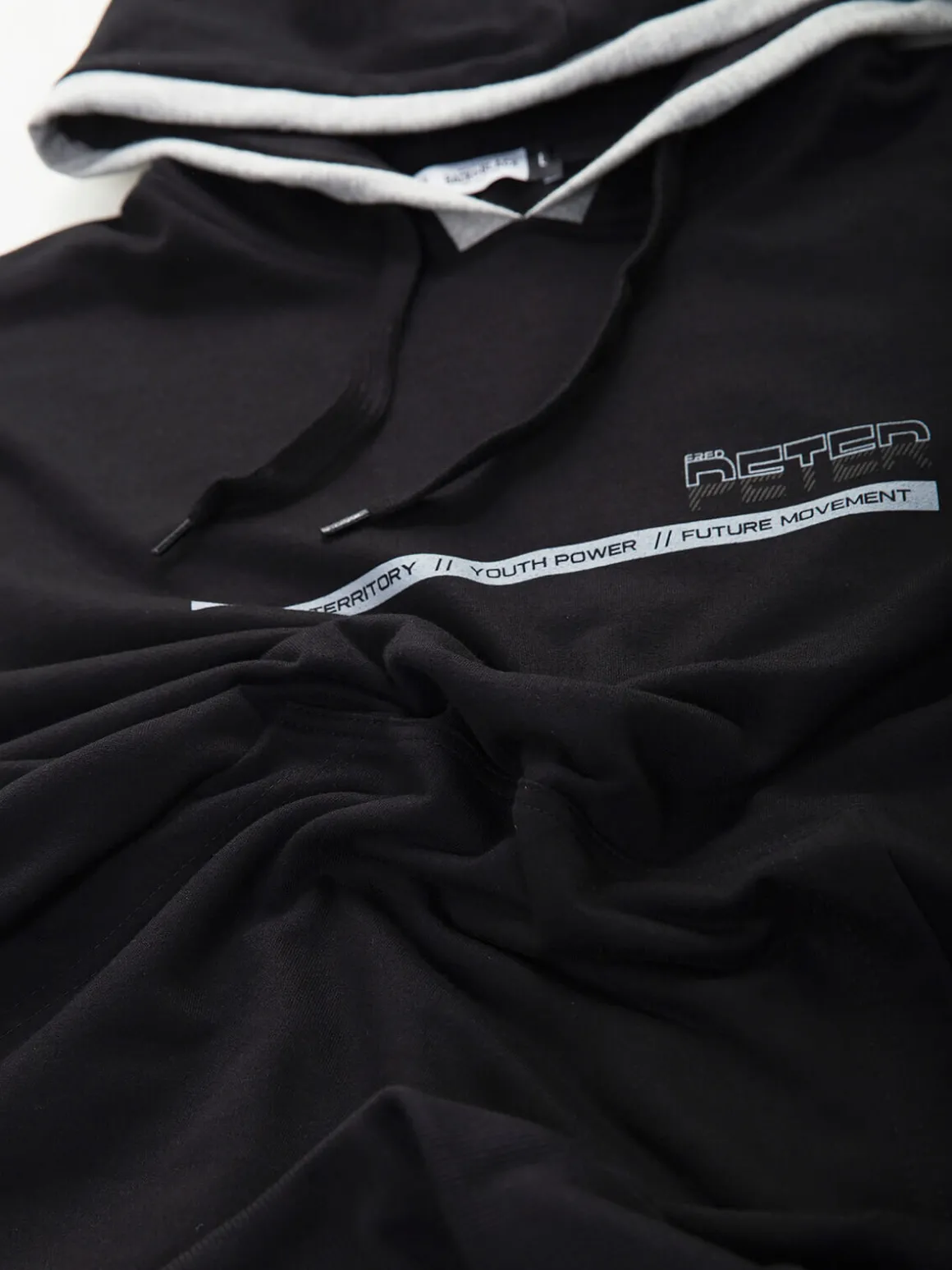 Hoodie estampada com bolso