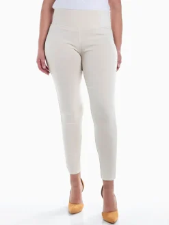 Jeggings elásticas cintura alta