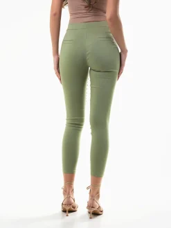 Leggings elásticas com cinto