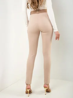 Leggings elásticas com cinto