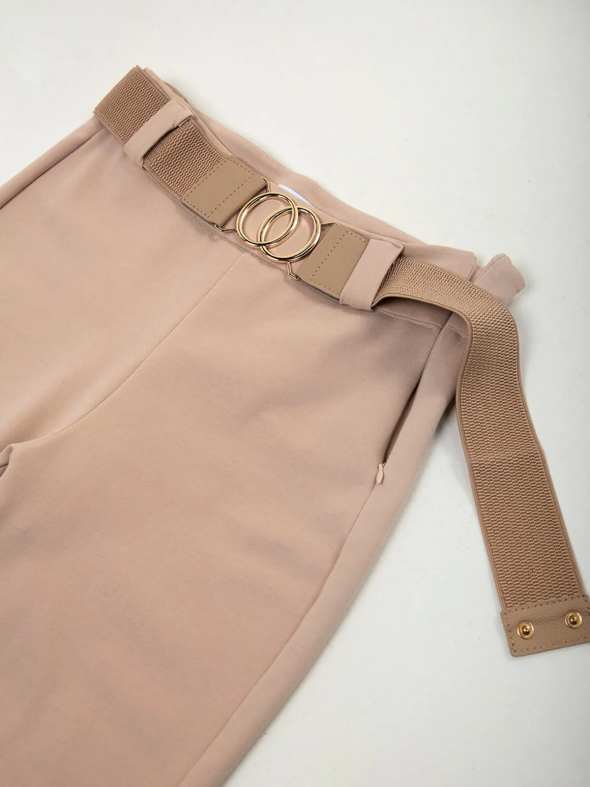 Leggings elásticas com cinto