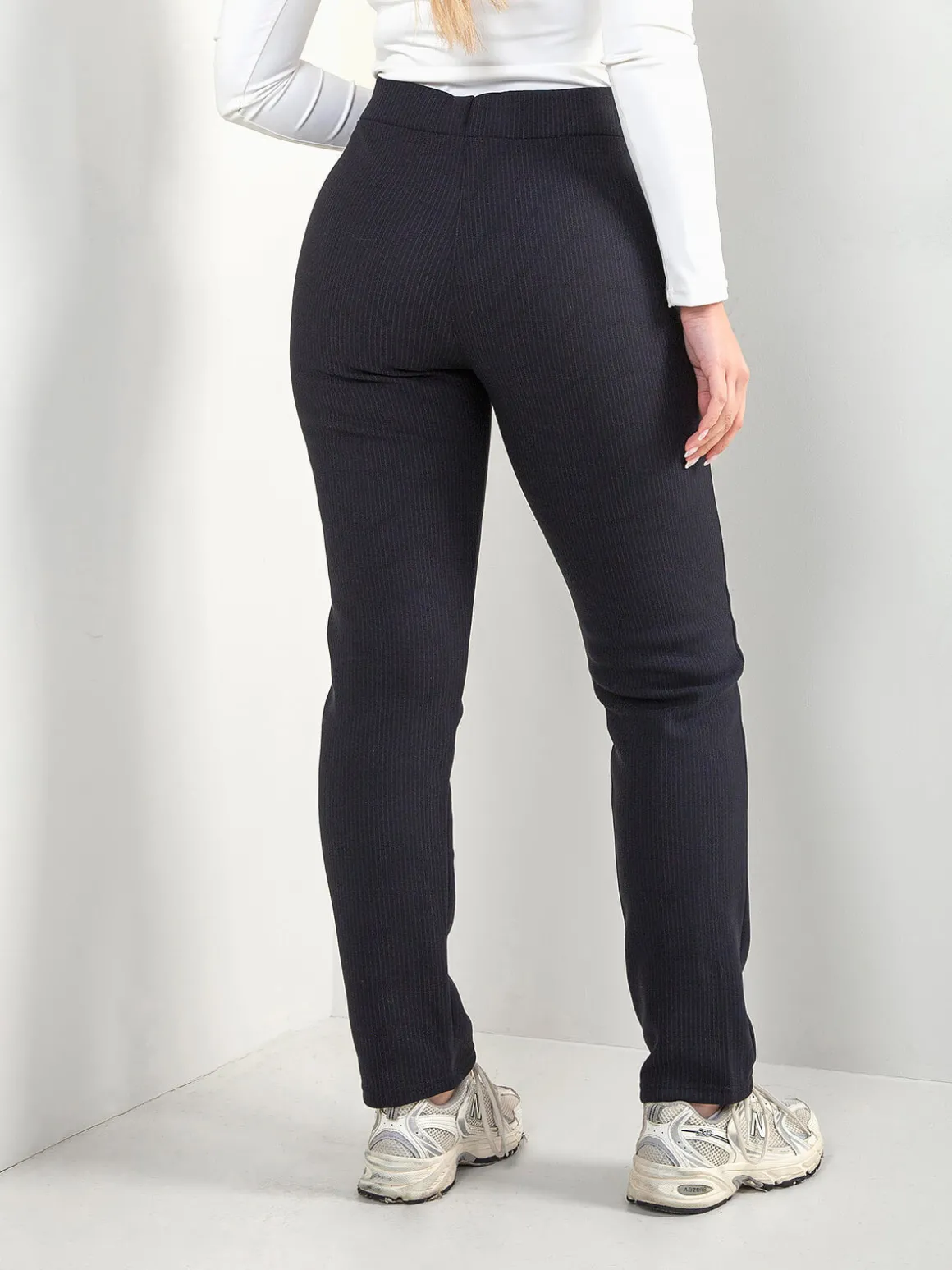 Leggings riscas com interior polar