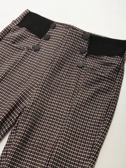 Leggings xadrez pied-de-poule