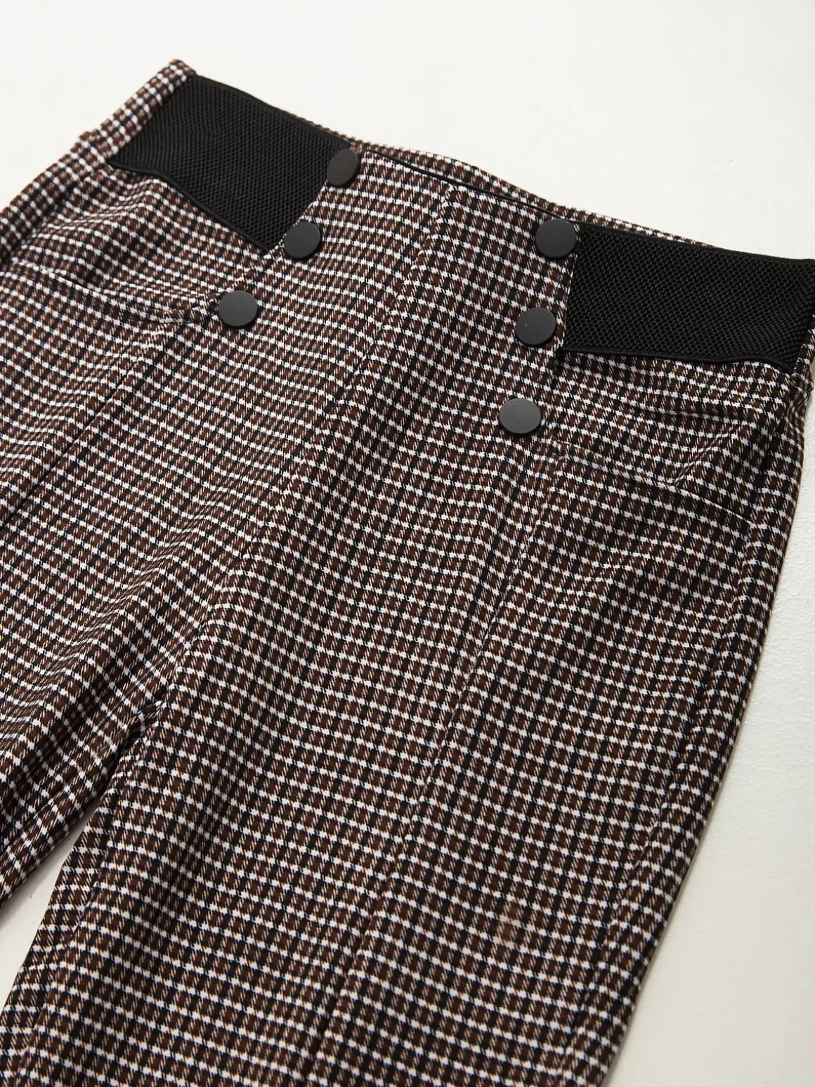 Leggings xadrez pied-de-poule