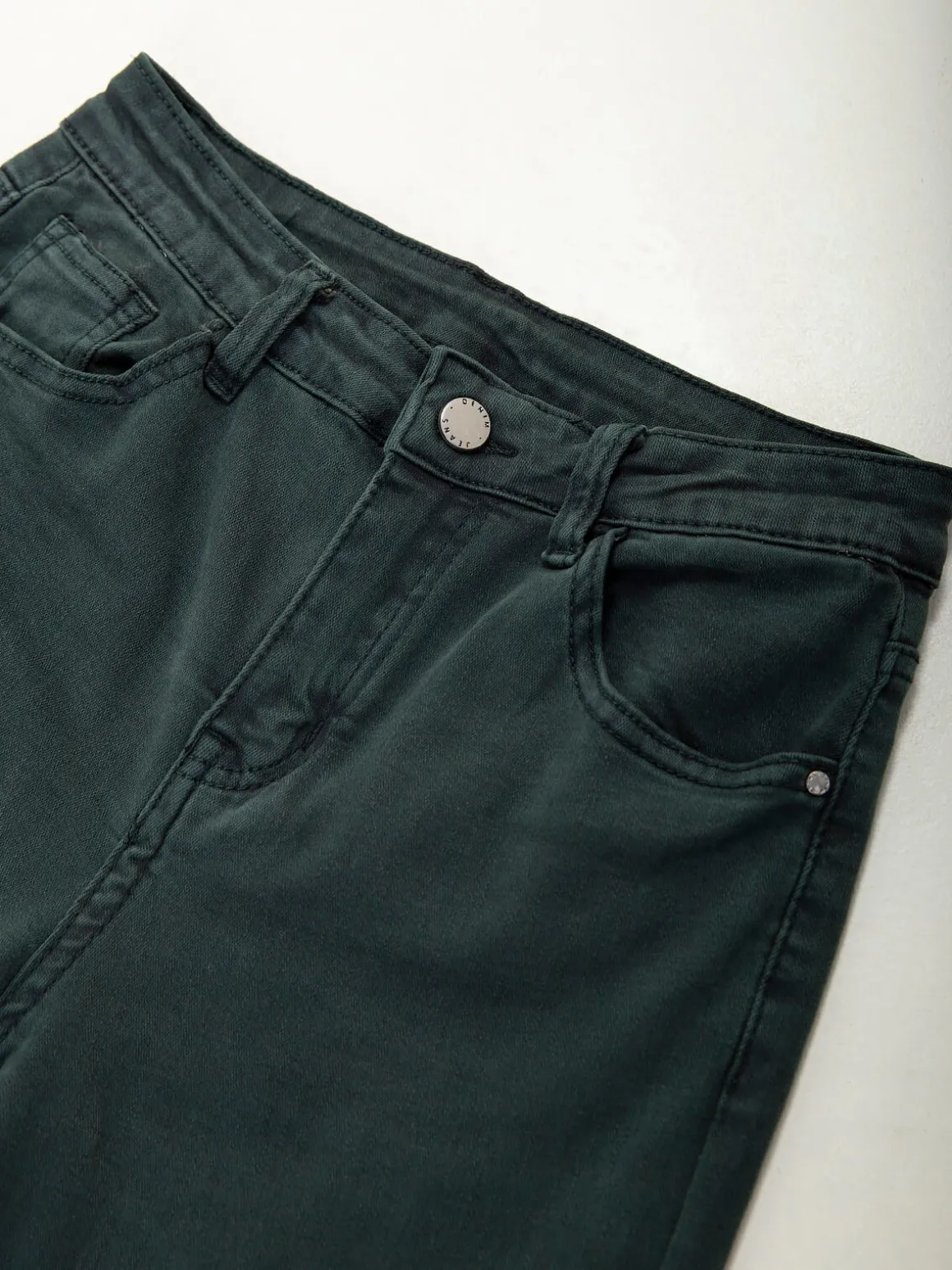 Skinny jeans cintura alta