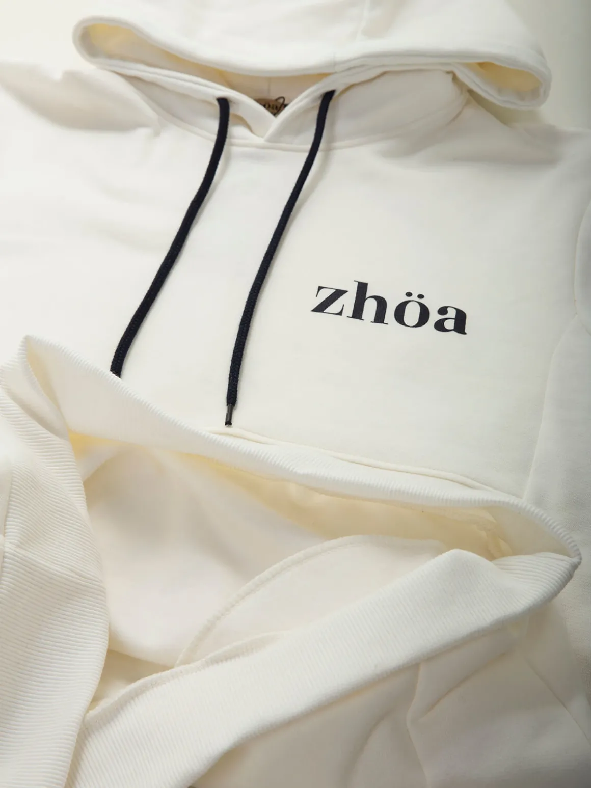 Sweatshirt algodão com capuz