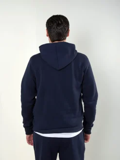 Sweatshirt capuz com interior cardado