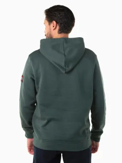 Sweatshirt com capuz e bolso canguru