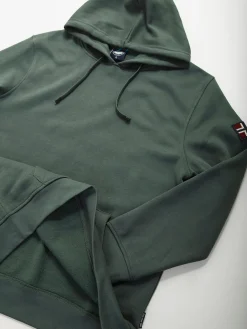 Sweatshirt com capuz e bolso canguru