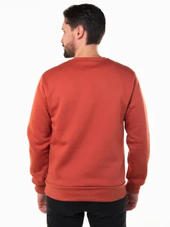Sweatshirt com símbolo bordado