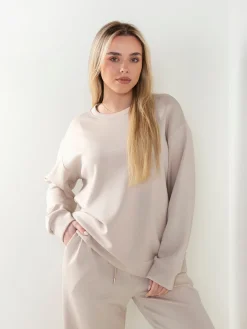 Sweatshirt com strass