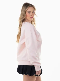 Sweatshirt oversized com urso