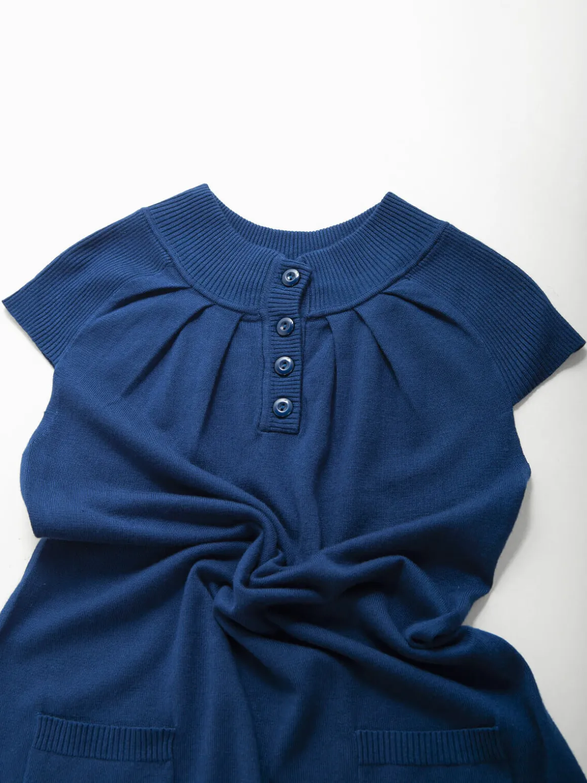 Túnica malha com bolsos