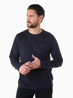 T-shirt básica manga comprida