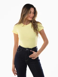 T-shirt básica manga curta