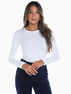 T-shirt cardada manga comprida