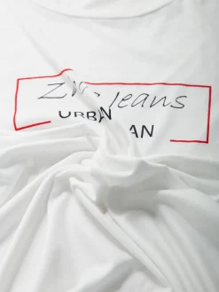 T-shirt estampada manga curta