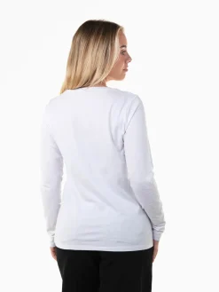 T-shirt manga comprida com coração