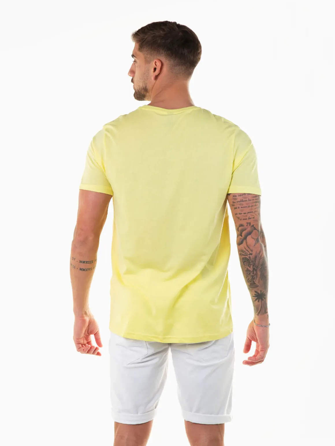 T-shirt manga curta com carros